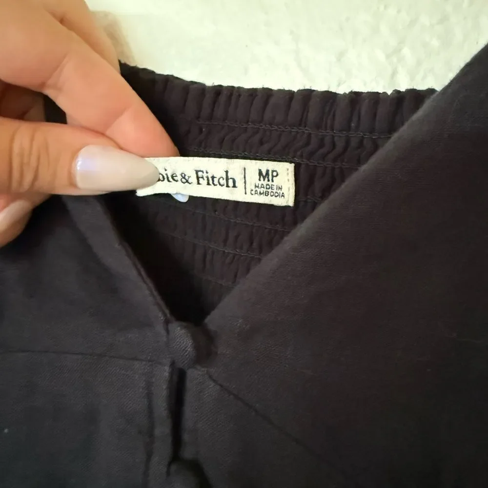 A+F Black Maxi Dress